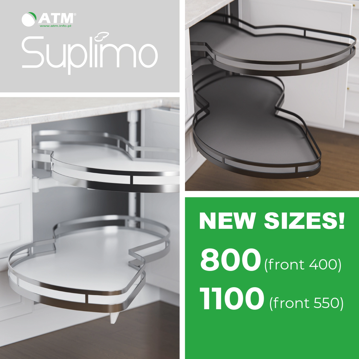 Suplimo New sizes