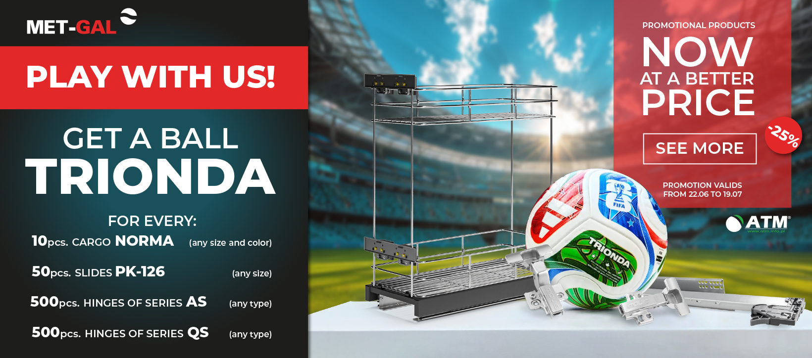 Promotion - Get a TRIONDA Ball